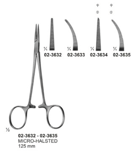 Delicate Haemostatic Forceps 